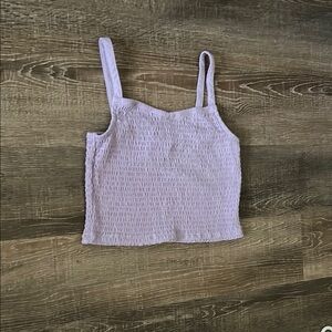 Lavender Smocked Girl’s Top